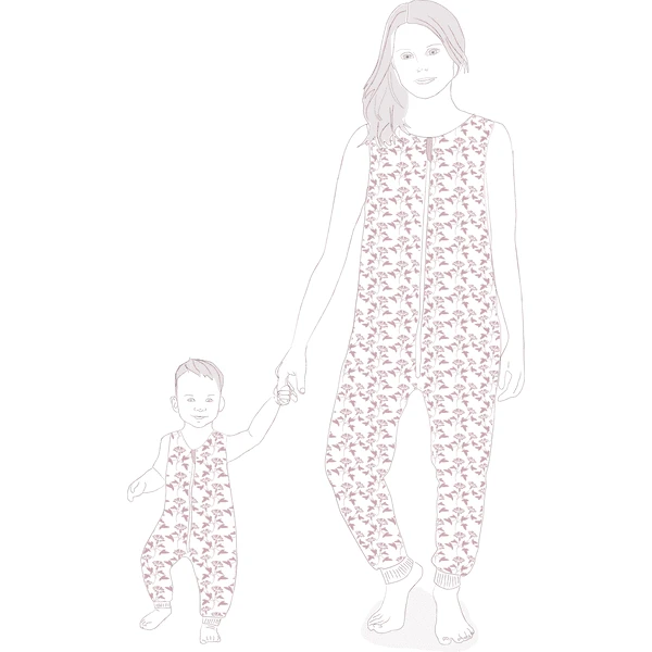 Alvi ® Sleep Overall Light MAMA Love Aqua Dot 4 Alvi ® Sleep Overall Light MAMA Love Aqua Dot - Afbeelding 4