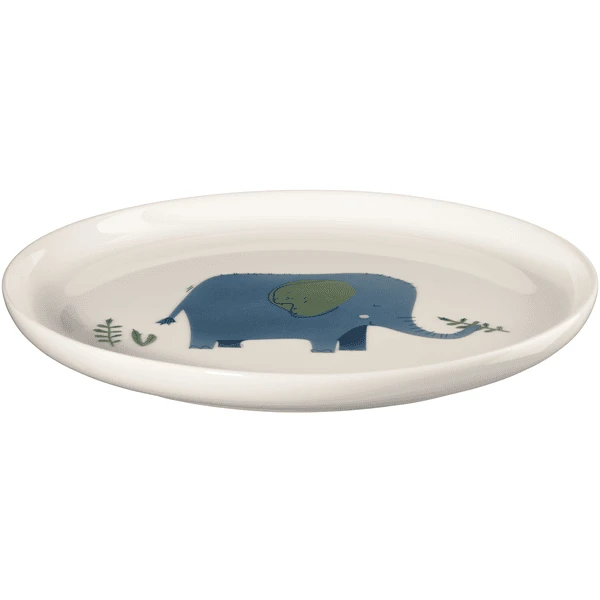 ASA Selection Kinderservies 5-delig Emma Olifant Wit Glanzend 3 ASA Selection Kinderservies 5-delig Emma Olifant Wit Glanzend - Afbeelding 3