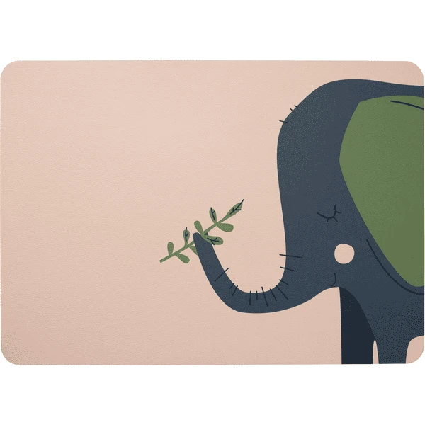 ASA Selection Placemat Emma Olifant Roze 2 ASA Selection Placemat Emma Olifant Roze - Afbeelding 2