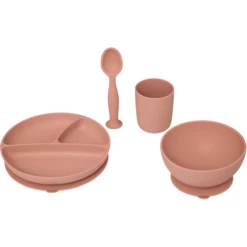 Atmosphera Siliconen Servies 4 St. Terracotta
