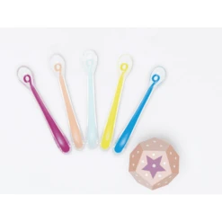 Babymoov Set Van 5 Siliconen Lepels 1e Leeftijd -Kleintje Luxe babymoov set van 5 siliconen lepels 1e leeftijd a318463 4