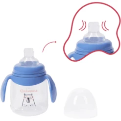 Badabulle Drinkbeker Met Druppelstop 160ml, Set Van -Kleintje Luxe badabulle drinkbeker met druppelstop 160ml set van a365442 3
