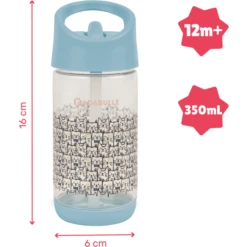 Badabulle Drinkrietje Beker 350ml 9 Badabulle Drinkrietje Beker 350ml -Kleintje Luxe badabulle drinkrietje beker 350ml a327660 4