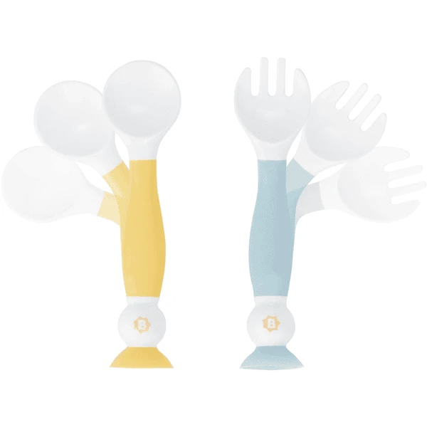 Badabulle Eetbestek 2 Stuks 3 Badabulle Eetbestek 2 Stuks - Afbeelding 3