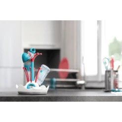 Badabulle Flessendroger Blauw/grijs 7 Badabulle Flessendroger Blauw/grijs -Kleintje Luxe badabulle flessendroger blauw grijs a318508 3