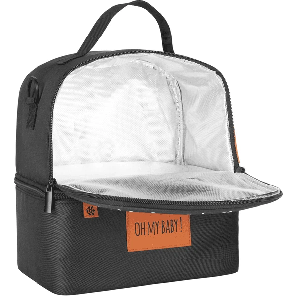 Badabulle Isolerende Tas Pick And Go Met Twee Binnenvakken In Zwart 2 Badabulle Isolerende Tas Pick And Go Met Twee Binnenvakken In Zwart - Afbeelding 2