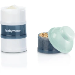 BabyMoov Badabulle Melkpoeder Portioneerder Artic Blauw -Kleintje Luxe badabulle melkpoeder portioneerder artic blauw a318527 3