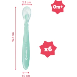 Badabulle Siliconen Lepel Set Van -Kleintje Luxe badabulle siliconen lepel set van a327666 3
