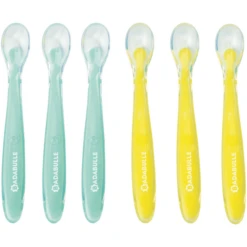 Badabulle Siliconen Lepel Set Van -Kleintje Luxe badabulle siliconen lepel set van a327666 4