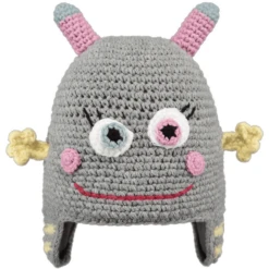 BARTS Beanie Monster Heather Grijs 6 BARTS Beanie Monster Heather Grijs -Kleintje Luxe barts beanie monster heather grijs a325922 2