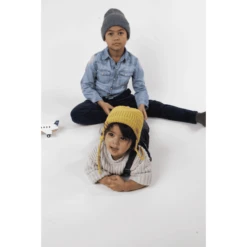 BARTS Cap Yuma Turnup Yellow -Kleintje Luxe barts cap yuma turnup yellow a326204 3