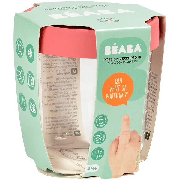 BEABA Bewaarbakje 250 Ml Roze 2 BEABA Bewaarbakje 250 Ml Roze - Afbeelding 2