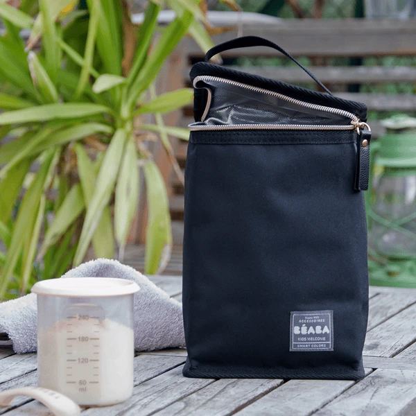 BEABA Isolerende Tas Zwart / Roségoud 2 BEABA Isolerende Tas Zwart / Roségoud - Afbeelding 2