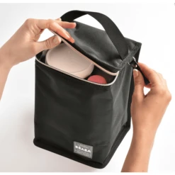 BEABA Isolerende Tas Zwart / Roségoud 8 BEABA Isolerende Tas Zwart / Roségoud -Kleintje Luxe beaba isolerende tas zwart rosegoud a302250 3