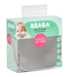 BEABA Kom Grijs Vanaf 6 Maanden -Kleintje Luxe beaba kom grijs vanaf 6 maanden a252362 2