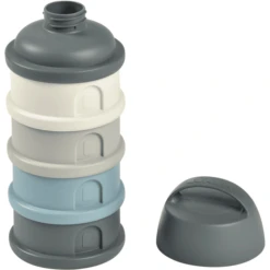 BEABA ® Melkpoeder Doseerdoos Mineraal Grijs/blauw -Kleintje Luxe beaba melkpoeder doseerdoos mineraal grijs blauw a409204 2