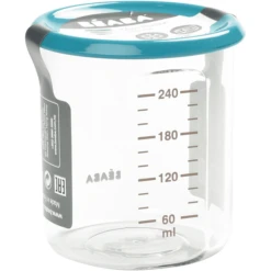 BEABA Portiehouder Tritan Blauw 240 Ml -Kleintje Luxe beaba portiehouder tritan blauw 240 ml a303208 2