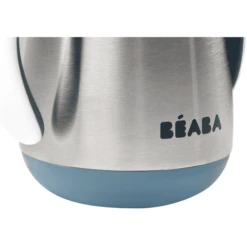 BEABA Rietjesbeker Roestvrij Staal 250 Ml In Lichtblauw -Kleintje Luxe beaba rietjesbeker roestvrij staal 250 ml in lichtblauw a302049 2