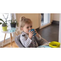 BEABA Siliconen Beker In Blauw -Kleintje Luxe beaba siliconen beker in blauw a305650 3