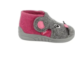 Beck Pantoffels Kleine Muis Roze -Kleintje Luxe beck pantoffels kleine muis roze a327739 4