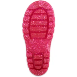 Beck Rubber Laarzen Glitter Roze