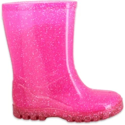 Beck Rubber Laarzen Glitter Roze -Kleintje Luxe beck rubber laarzen glitter roze a327820 4