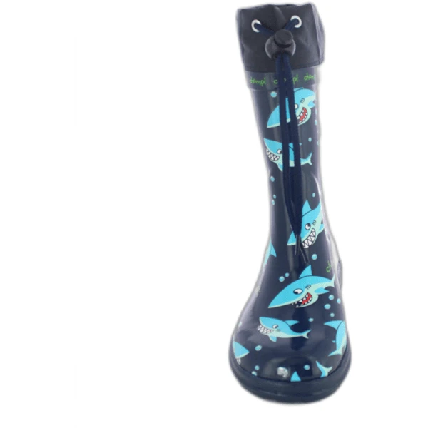 Beck Rubberlaars Haaien Donkerblauw 2 Beck Rubberlaars Haaien Donkerblauw - Afbeelding 2