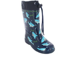 Beck Rubberlaars Haaien Donkerblauw 7 Beck Rubberlaars Haaien Donkerblauw -Kleintje Luxe beck rubberlaars haaien donkerblauw a314948 2