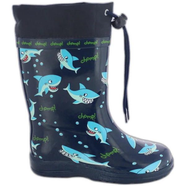 Beck Rubberlaars Haaien Donkerblauw 4 Beck Rubberlaars Haaien Donkerblauw - Afbeelding 4