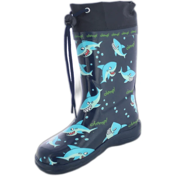 Beck Rubberlaars Haaien Donkerblauw 1 Beck Rubberlaars Haaien Donkerblauw