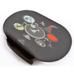 Bibetta Vierkant Set Neopreen Met Zakje Dinosaurus -Kleintje Luxe bibetta vierkant set neopreen met zakje dinosaurus a335503 2