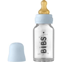 BIBS Babyflessen Compleet Set 110 Ml, Baby Blauw -Kleintje Luxe bibs babyflessen compleet set 110 ml baby blauw a369794 3