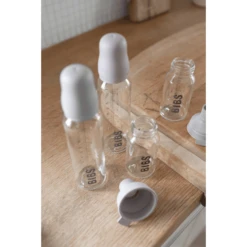 BIBS Babyflessen Compleet Set 225 Ml, Donker Lila -Kleintje Luxe bibs babyflessen compleet set 225 ml donker lila a369827 2