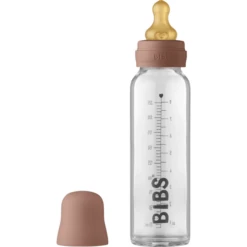 BIBS Babyflessen Compleet Set 225 Ml, Woodchuck -Kleintje Luxe bibs babyflessen compleet set 225 ml woodchuck a369835 3