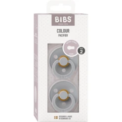 BIBS® Dummy Colour Peach Cloud/Cloud 6-18 Maanden, 2 Stuks. -Kleintje Luxe bibs dummy colour peach cloud cloud 6 18 maanden 2 stuks a395059 2