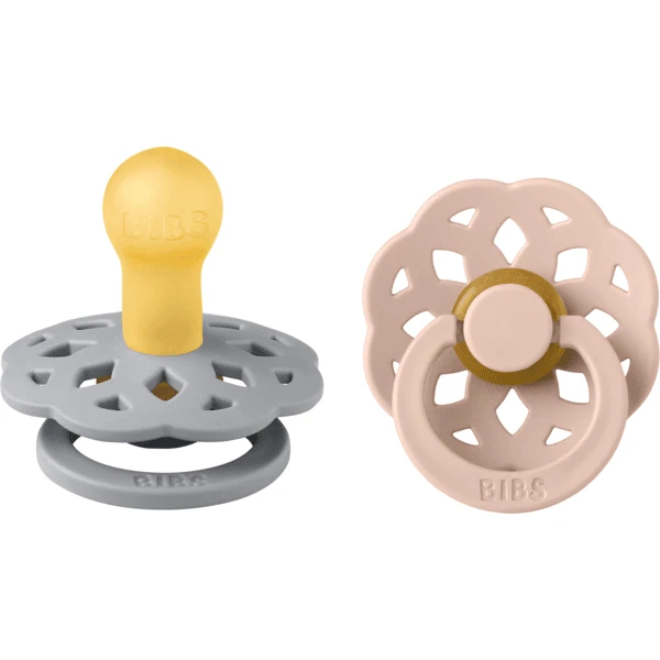 BIBS Fopspeen Boheme 0-6 Maanden Wolk / Blush 1 BIBS Fopspeen Boheme 0-6 Maanden Wolk / Blush