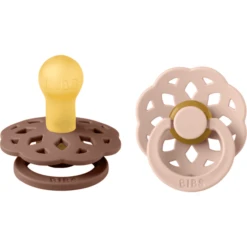 BIBS Fopspeen Boheme 0-6 Maanden Woodchuck / Blush