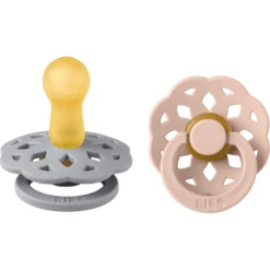 BIBS Fopspeen Boheme 6-18 Maanden Wolk / Blush