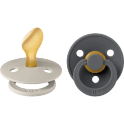 BIBS® Fopspeen Colour Anatomische Speen Sand & IJzer 6-18 Maanden, 2 Stuks. -Kleintje Luxe bibs fopspeen colour anatomische speen sand amp ijzer 6 18 maanden 2 stuks a389993 2