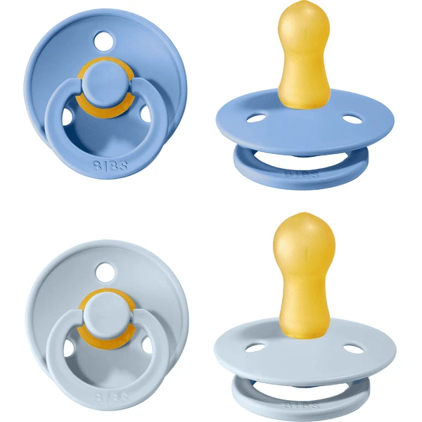 BIBS Fopspeen Colour Hemelsblauw / Babyblauw 0-6 Maanden, 4 St. 3 BIBS Fopspeen Colour Hemelsblauw / Babyblauw 0-6 Maanden, 4 St. - Afbeelding 3