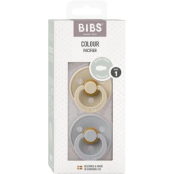 BIBS® Fopspeen Colour Symmetrische Speen Cloud & Vanilla 0-6 Maanden, 2st. -Kleintje Luxe bibs fopspeen colour symmetrische speen cloud amp vanilla 0 6 maanden 2st a390033 3