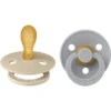 BIBS® Fopspeen Colour Symmetrische Speen Cloud & Vanilla 6-18 Maanden, 2st.