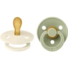 BIBS® Fopspeen Colour Symmetrische Speen Sage & Ivory 0-6 Maanden, 2st.