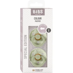 BIBS® Fopspeen Colour Tie Dye - Sage & Ivory 0-6 Maanden, 2st. -Kleintje Luxe bibs fopspeen colour tie dye sage amp ivory 0 6 maanden 2st a395048 2