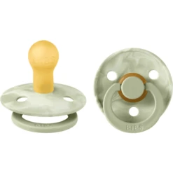 BIBS® Fopspeen Colour Tie Dye - Sage & Ivory 0-6 Maanden, 2st. -Kleintje Luxe bibs fopspeen colour tie dye sage amp ivory 0 6 maanden 2st a395048 3