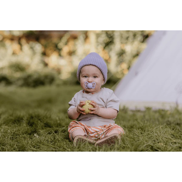 BIBS® Fopspeen Couture Fossil Grey & Mauve Latex 6-18 Maanden, 2 Stuks. 2 BIBS® Fopspeen Couture Fossil Grey & Mauve Latex 6-18 Maanden, 2 Stuks. - Afbeelding 2