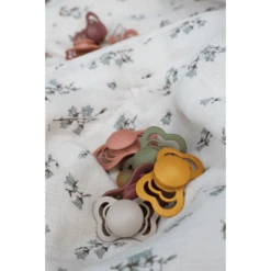 BIBS Fopspeen Couture Olive / Vanille Siliconen 0-6 Maanden, 2 Stuks. -Kleintje Luxe bibs fopspeen couture olive vanille siliconen 0 6 maanden 2 stuks a320960 3