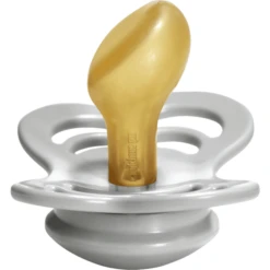 BIBS Fopspeen Couture Wolk / Steel Blauw Latex 0-6 Maanden, 2 St. -Kleintje Luxe bibs fopspeen couture wolk steel blauw latex 0 6 maanden 2 st a320926 2