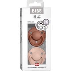 BIBS Fopspeen De Lux Bosmarmot / Blush 0-36 Mnd, 2 St. -Kleintje Luxe bibs fopspeen de lux bosmarmot blush 0 36 mnd 2 st a320808 2