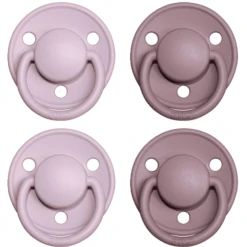 BIBS Fopspeen De Lux Dusky Lilac / Heather 0-36 Mnd, 4 St. -Kleintje Luxe bibs fopspeen de lux dusky lilac heather 0 36 mnd 4 st a321139 2